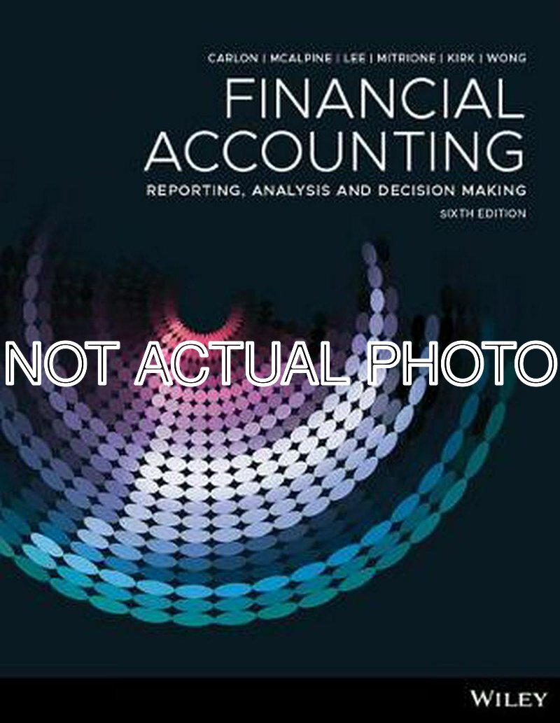 Financial Accounting, 6th Edition by Shirley Carlon
