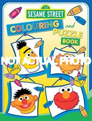 Sesame Street Colouring And Puzzle Book by The Five Mile Press